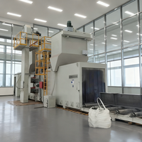 Machine de Grenaillage à Faisceaux de Haute Qualité et Durable, Contrôlée par PLC, pour Usine Siderurgique