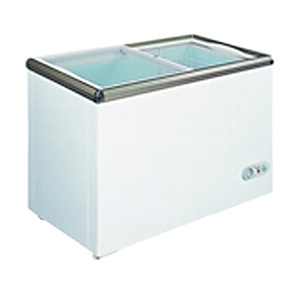 Xs-150 Flat Glass Door Mini Chest <b>Freezer</b> with Lock Xs-150 Chest <b>Freezer</b> - Product Image 1