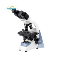 REHAZE XSP-500E Binocular Biological Microscope 60X Objective 40x Eyepiece 1080p Camera Resolution LED Display Manual 1600x