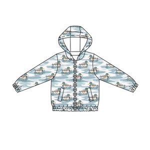 Haut personnalisé BT1815 à imprimé camouflage herbe pour bébé garçon, pull à manches longues pour enfant, sweat à capuche d'été - Product Image 4