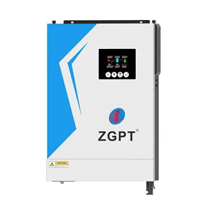 ZGPT Split Phase 220V 3.6KW 4.2KW 6KW onduleur 48V intégré 80a Mppt hors réseau hybride onduleur solaire OEM ODM fabricant
