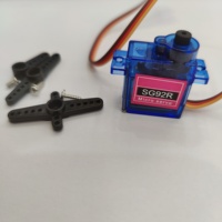 Micro servo 9g en nylon avec engrenage en fibre de carbone pour modèle RC, pièces d'hélicoptère, petit servo 9g, moteur 2.5kg/4.8v SG92R