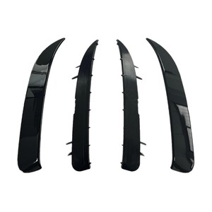 Mercedes-Benz CLA-Class W117 2013-2018 Sport Edition Dark Night Thunder Snap-On Rear Wind Blade Matte Finish Tuning Style - Product Image 1