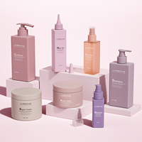 Bouteilles Uniques en Plastique Carrées pour Bain et Corps, Émulsion Cosmétique, Shampooing, Lait Corporel et Huile Capillaire