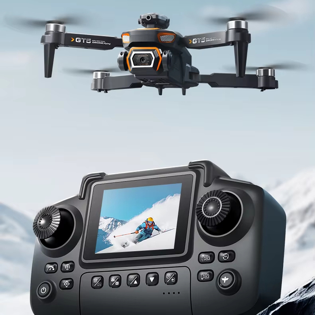 ZongX Obstacle Avoidance Belt 2.4-inch Screen Aerial Photography Brushless Drone