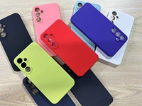 Casing Handphone Silikon Cair untuk Samsung Galaxy S25 S24 Ultra S23+ S22 S21 S20 Note 20 10 A52 A51 A72 A21