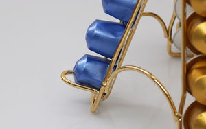 Support de capsules à café en métal chromé en forme de tour Eiffel, 32 pièces, organisateur de capsules <span class=keywords><strong>Nespresso</strong></span> - Product Image 4