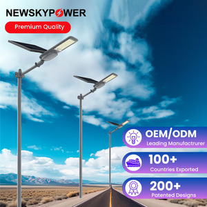 Lampione Solare Split da 200W a 500W ad Alta Efficienza Luminosa, Ultra Luminoso con Batteria a Grande Capacità per Strade e Parcheggi - Product Image 4