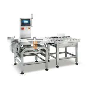 Alta Precisão 0.02g-30g Touch Screen Online Automatic Conveyor Belt Checkweigher/Weight Checking Machine