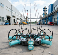 Casse-pieux hydraulique de 1600 mm avec ajustement modulaire des maillons pour divers types de pieux de fondation ronds