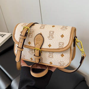 Sac à bandoulière vintage imprimé haut de gamme pour femme, nouvelle collection 2026, sac décontracté multifonctionnel de style ancien pour femme, sac bandoulière pare-soleil - Product Image 2