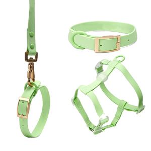 <span class=keywords><strong>Collar</strong></span> de remium para perro, correa de arnés ajustable, color verde, 2023 - Product Image 1