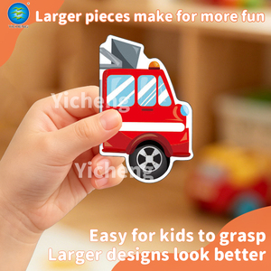<span class=keywords><strong>Jeu</strong></span> de puzzle magnétique 2-en-1 pour enfants : <span class=keywords><strong>jeu</strong></span> éducatif avec tableau de dessin et ensemble d'autocollants magnétiques pour l'apprentissage précoce - Product Image 3