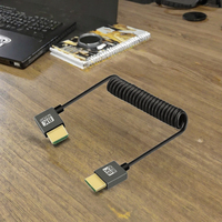 Câble rétractable Atomos pour caméra 2.0 4K, pour Mini Micro, 1,5 m, pour moniteur