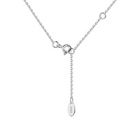Nouveaux bijoux en moissanite, argent sterling S925, élégant, unique, collier pendentif en moissanite à quatre pierres, plaqué or, chaîne en corde, GRA
