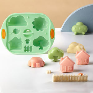 Molde de silicona seguro para pasteles de grado alimenticio, molde De silicona para hacer pasteles De arroz a vapor, moldes De <span class=keywords><strong>Tortas</strong></span> para niños pequeños, decoraciones De pasteles, molde De Silicona - Product Image 3