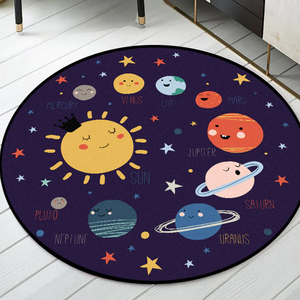 Alfombra de Juego Infantil de Nailon Estampado, Personalizada, Antideslizante, Duradera, Educativa, <span class=keywords><strong>para</strong></span> <span class=keywords><strong>Biblioteca</strong></span>, Rincón de Lectura - Product Image 2