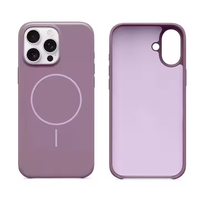 Étui brillant pour téléphone portable avec anneau magnétique fin et original pour iphone 15 16 Plus, couverture de chargement sans fil pour iphone 14 Pro Max