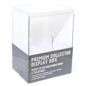 Funko Pop Shield Magnetic Acrylic Plastic Transparent Protector 6 Inch Plexiglass Funko Pop Protector Case