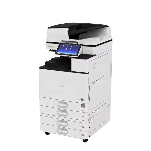 Factory Price Refurbished Laser Digital Printer Colored for Ricoh Mp C3504 C4504 C5504 C6004 Photocopy Machine A3 Paper Copiers