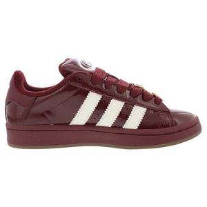 Scarpe Adidas Campus 00s in Pelle per Donna, Colore Rosso Ombra, Bianco Oro Metallizzato, Stile Casual - Product Image 2