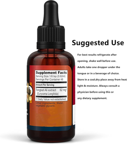 Private Label Tongkat <span class=keywords><strong>Ali</strong></span> Liquid Healthcare Energy integratore senza alcol Libido maschile Booster per gli uomini donne bevande alimentari - Product Image 5