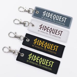 Porte-clés d'avion OEM&ODM, porte-clés brodé personnalisé en Chine, porte-clés à sangle mousqueton en Chine - Product Image 2