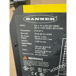 Módulo de Salida de Seguridad de Estado Sólido Banner XS4SO, Salida de 24 VCC 0.5 A, 4 Canales Dobles Utilizados - Product Image 3