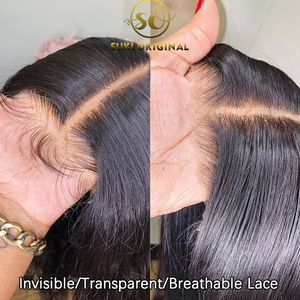 Peluca con malla frontal HD de pelo indio crudo, peluca de cabello humano de encaje completo sin pegamento alineada con cutícula virgen 100%, peluca Frontal de encaje para mujeres negras - Product Image 4