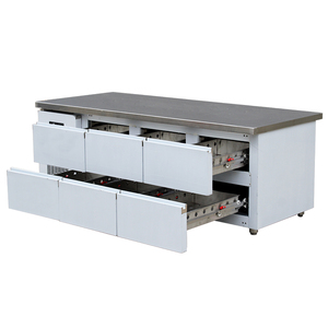 Làm việc băng ghế dự bị truy cập bảng Top 6 cửa undercounter thương mại ngăn kéo tủ lạnh tủ đông cho khách sạn nhà hàng - Product Image 3