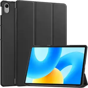 Folio Smart Tablet Cover Voor Huawei Matepad 11.5 Inch 2023 Case Slanke Harde Achterkant Tri-Fold Stand Auto Sleep Wake Flip Portemonnee