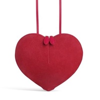 Sacs à main de luxe en cuir PU avec logo personnalisé, sacs à main tendance pour femmes, sacs à bandoulière en forme de cœur