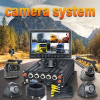 CCT Driving Recorder Truck Car Black Box H264 Gps 4G Mdvr 4ch Cámara 1080p Vehículo Dvr Cmsv6 Gestión de flotas Ahd 4ch Mobile Dvr