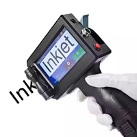 Impresora de Inyección de Tinta Portátil de 12.7mm, Pistola de Impresión Portátil, Equipo para Imprimir Fechas de Caducidad, Logotipos y Marcas, Impresora Manual