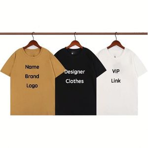 Camiseta Casual de Punto Estampada para Hombre, Tallas Grandes, Estilo de Lujo, Ropa Deportiva de Alta Calidad - Product Image 6