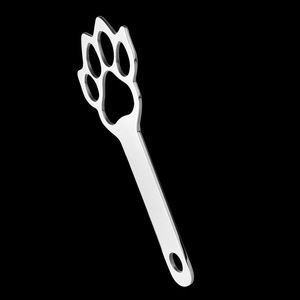 Juguete Metálico con Forma de Pata de Gato para Azotes - Paleta de Disciplina <span class=keywords><strong>y</strong></span> Castigo BDSM de Acero Inoxidable 304 - Product Image 2