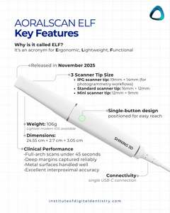 Precio de Distribuidor, Escáner <span class=keywords><strong>Intraoral</strong></span> <span class=keywords><strong>Shining</strong></span> <span class=keywords><strong>3D</strong></span> Aoralscan Elf, Compatible con MacOS de IntelliBite AI Smart, Versión Global - Product Image 5