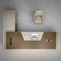Ensemble de chaise de direction de bureau de patron haut de gamme de luxe mobilier de bureau de président moderne Simple avec