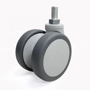 Lieferant Herstellung von medizinischen Geräten Krankenhaus bett Anti-Rost Dual Bearing <span class=keywords><strong>Twin</strong></span> <span class=keywords><strong>Wheel</strong></span> <span class=keywords><strong>Caster</strong></span> - Product Image 2