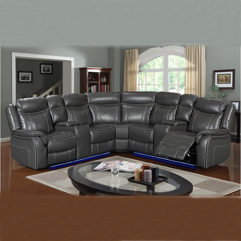 CY Modern Style air Leather Recliner
