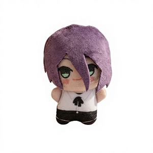 4 Diseños de Peluches de Anime Estilo Japonés, Figura de Peluche de Denji Hayakawa <span class=keywords><strong>Aki</strong></span>, Llavero de Peluche Suave, Mini Bolsa, Accesorios - Product Image 5