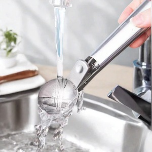 Cuchara para helado de acero inoxidable, 3 tamaños, con resorte, para uso doméstico y en restaurantes - Product Image 4