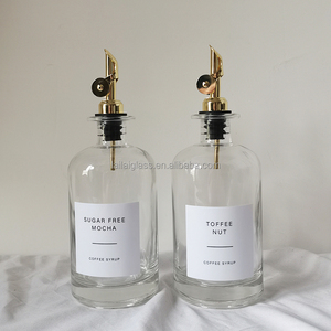 Bouteille distributrice d'huile d'olive avec plateau en bambou et <span class=keywords><strong>bec</strong></span> verseur en métal, distributeur de sirop, cruche à huile d'olive, distributeur d'huile de cuisson pour la cuisine - Product Image 2