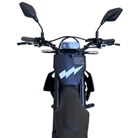 Moto électrique tout-terrain XTION EDB002, batterie 60V 27Ah, roues de 17/14 pouces, certifiée DOT