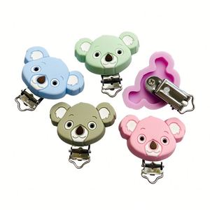 Chupete de Silicona al por Mayor, Libre de BPA, con Diseño de Dibujos Animados, 10 Colores, con Clip, Certificado EN71/CPSIA/AU, para Bebés de 0 a 24 Meses, Muestras Gratis - Product Image 5