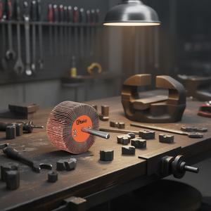 แผ่นขัดกระดาษทรายแบบวงกลม 25x3 มม. ความหยาบ 40 กริต สำหรับงานเจียรและขัดเงา - Product Image 3