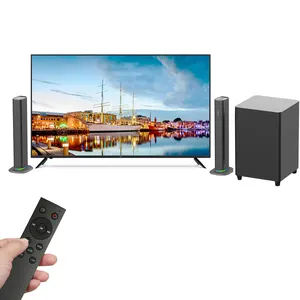 120W Đen 2.1 Kênh Màu Xanh Răng Có Dây TV Âm Thanh Thanh Nhà Hệ Thống Nhà hát Loa Soundbar Với Loa Siêu Trầm Hệ Thống Âm Thanh Stereo Cho Nhà