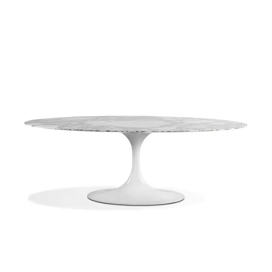 Classic modern furniture design dining tables home restaurant coffee shop round marble coffee table
