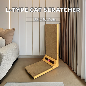 Melindungi Furniture kardus <span class=keywords><strong>Cat</strong></span> Scratchers untuk dalam ruangan bentuk L kucing <span class=keywords><strong>Scratcher</strong></span> - Product Image 3