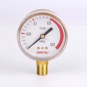 เกจวัดแรงดันทองเหลืองคุณภาพสูง เกลียวขนาด <span class=keywords><strong>1</strong></span>/<span class=keywords><strong>4</strong></span> นิ้ว - Product Image 2